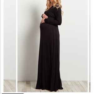 PinkBlush Maternity/ NursingTALLMaxi SZ SM,